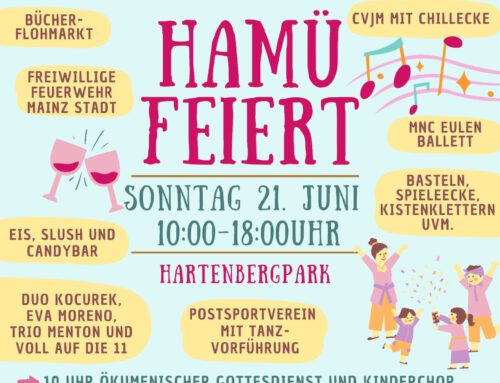 Stadtteilfest “HaMü feiert” am 21.6.2026 / Mithilfe gesucht